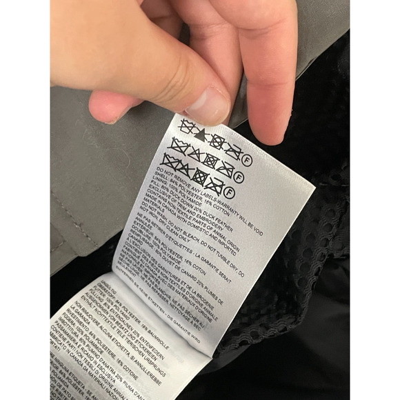 Canada Goose Men's Wyndham Parka Black Label Coastal Gray Sz XL Quilted NWT - Picture 7 of 16